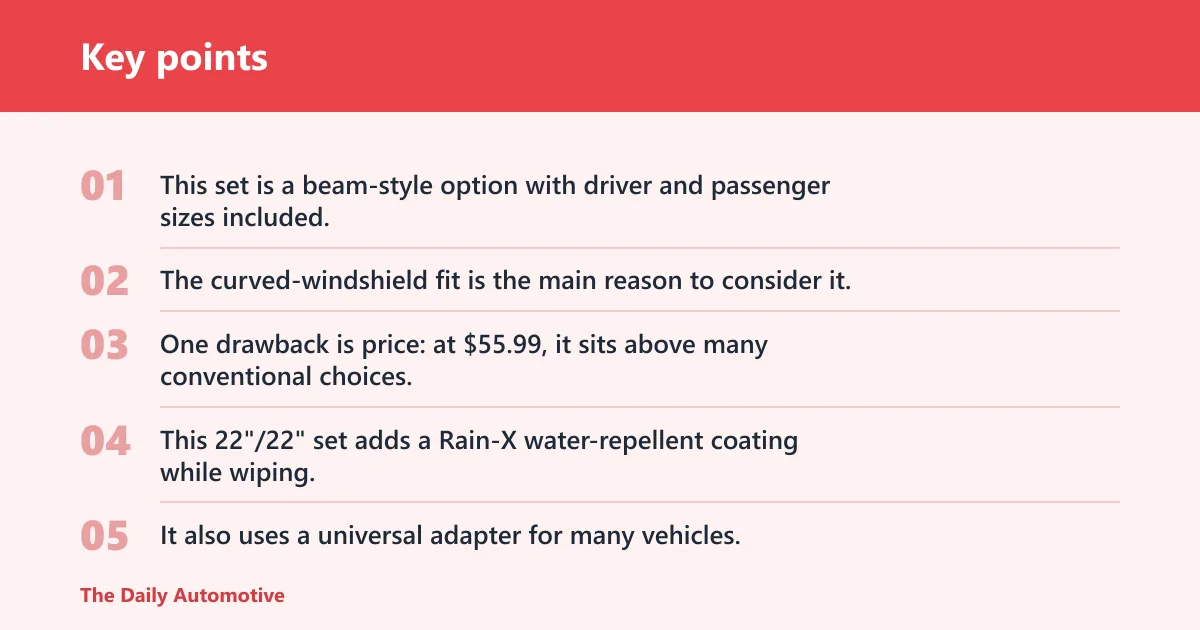 Key points: Our picks by need
