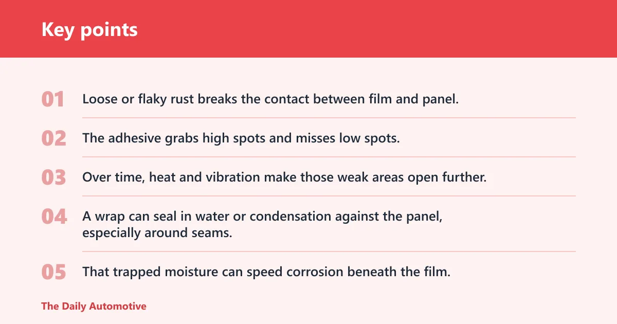 Key points: Why wrapping over rust fails